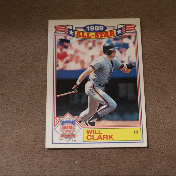 Will Clark 2 of 22 Baseball Card - Picture 1 of 2